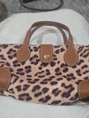 Stoney Clover Lane Leopard Print Pouchette